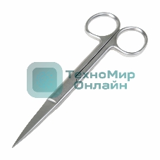 Ножницы 12-4925-9 с двумя острыми концами прямые 145 мм