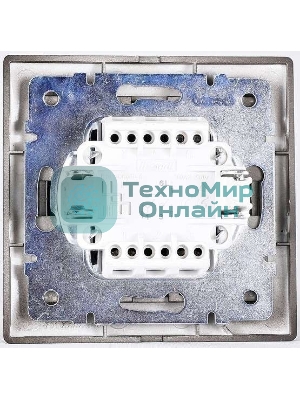 Рамка 3-м Мира горизонтальная черный бархат LEZARD 701-4200-148