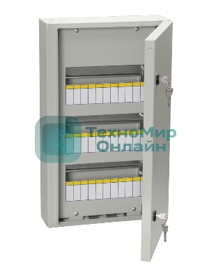 Корпус металлический ЩРн-36з-0 У2 IP54 IEK MKM11-N-36-54-Z