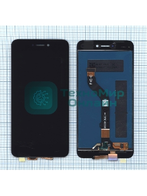 Дисплей для Huawei Honor 8 Lite, P8 Lite 2017, Nova Lite 3 черный