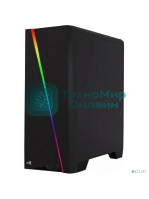 Компьютерный корпус Aerocool/Formula PGS-V Cylon , ATX, без БП, RGB подсветка, окно, картридер, 1x USB 3.0 + 2x USB 2.0, 1х12см вентилятор в комплекте