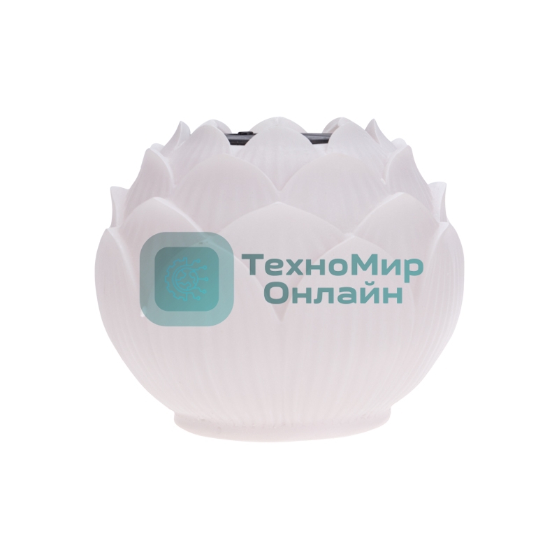 Светильник садовый Rexant Лотос, 3000К, 15 см, встроенный аккумулятор, солнечная панель, коллекция Пекин