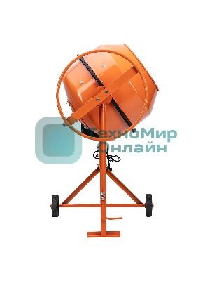 Бетоносмеситель Сибртех БСН-160П 500 Вт, 160 л, полиамидный венец