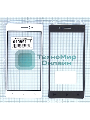 Защитное стекло для OPPO R5 белый