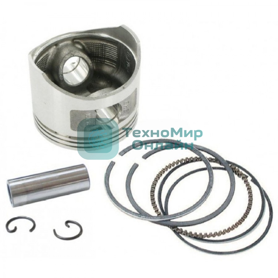 Набор для Honda GX200 (поршень,кольца,скобы,палец) (70mm - 18mm) 108003