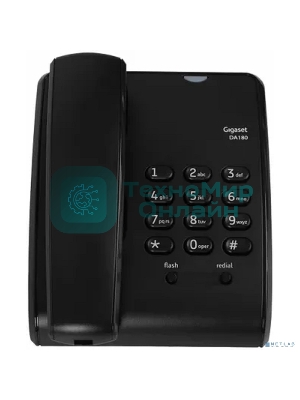 Телефон проводной Gigaset DA180 черный