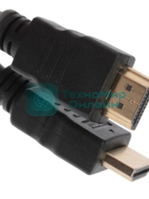 Кабель Cablexpert HDMI CC-HDMI4-10M, 19M/19M, v2.0, медь, позол.разъемы, экран, 10м, черный, пакет