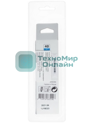 Контейнер с чернилами Canon GI-40 C голубой (7700 стр.) для СНПЧ Pixma G5040/G6040