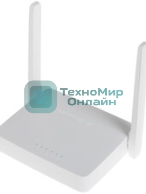 Маршрутизатор Mercusys MW305R Wi-Fi роутер 300 Мбит/с 2,4 ГГц, 1 порт WAN 10/100 Мбит/с + 4 порта LAN 10/100 Мбит/с, 2 фиксированные антенны