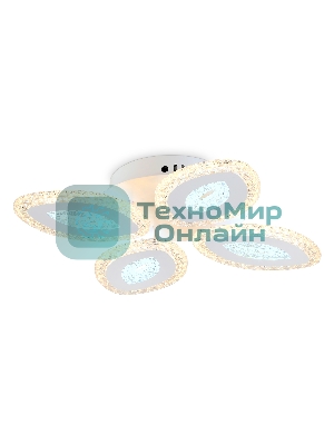 Потолочный светодиодный светильник FA4012/4 WH белый 60W 3000K+6400K/4200K/6400K+3000K 330*330*85 (ПДУ ИК)