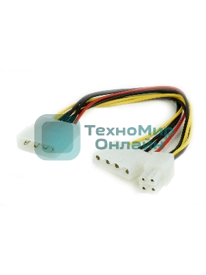 Разветвитель питания Cablexpert CC-PSU-4, Molex->Molex + ATX 4 пин