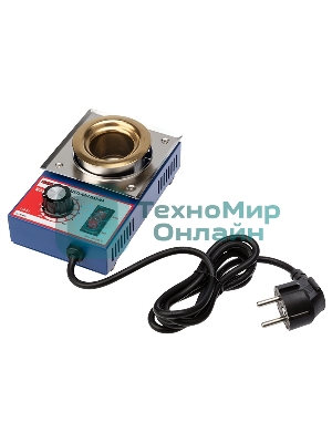 Паяльная ванна Rexant, модель R38, 100 Вт, ø 38 мм, 200-480 °C
