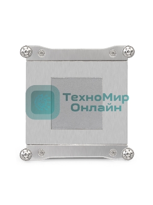 Кулер для процессора ExeGate ESNK-P0048AP4.PWM.2U.2011.Cu серебристый, 60 мм, алюминий/медь, 6800 об/мин, 52 дБ, 4 pin, 135 Вт, 64.5 мм