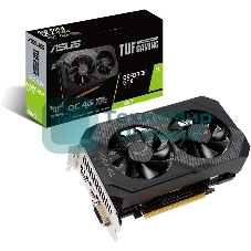 Видеокарта Asus TUF-GTX1650-O4GD6-P-V2-GAMING PCI-E NVIDIA GeForce GTX 1650 4096Mb 128 GDDR6 1635/12000 DVIx1 HDMIx1 DPx1 HDCP Ret