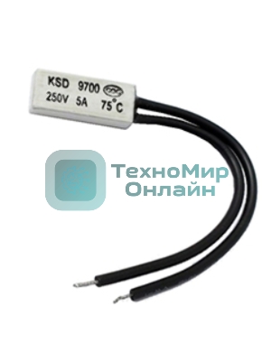 Термостат биметаллический KSD9700 5А/135 С нормально разомкнутый
