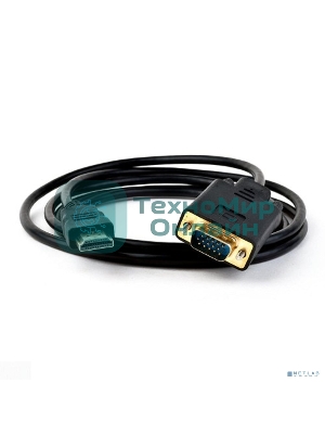 Кабель HDMI M VGA M full (с чипом) KS-is KS-441 черно-черный 1.8м