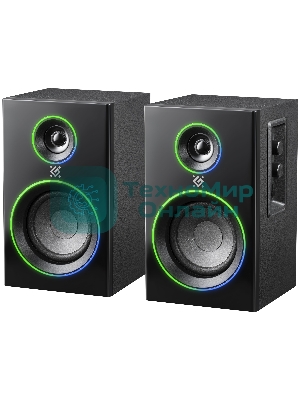 Акустическая 2.0 система Defender Solar 12 12 Вт, подсветка, BT, 230В