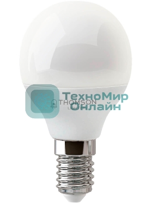 Лампа LED Thomson E14, шар, 6Вт, 6500К, белый холодный, TH-B2315, 1 шт.
