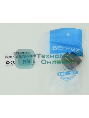 Адаптер аудио-видео 90 Deg HDMI (m)/HDMI (f) 1зв