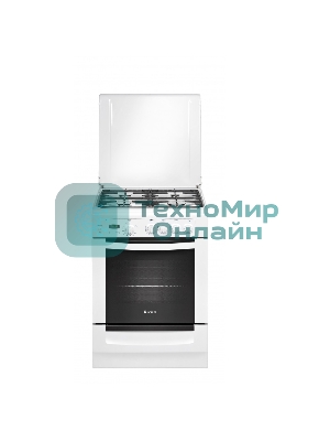 Плита газовая Gefest ПГ 6100-03 белый, конфорок 4 шт, духовка 52 л, 60 см x 85 см x 60 см