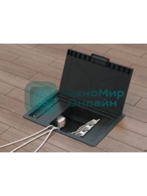 Лючок RAL 9005 напол. 12 мод. черный DKC 88012