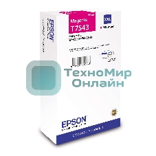 Картридж струйный Epson T7543 пурпурный экстраповышенной емкости для WF-8090/8590