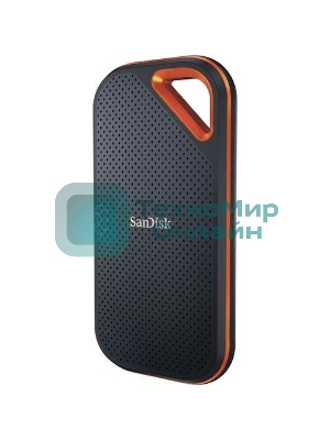 Внешний SSD SanDisk Extreme PRO, 4TB, USB 3.2 Gen 2x2 Type-C, R/W 2000/2000, черный