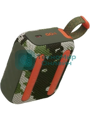 Портативная акустика JBL GO 4, камуфляж