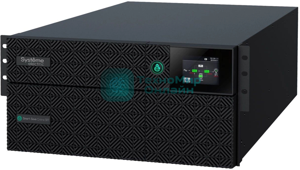 Источник бесперебойного питания Systeme Electriс SRT SRTSE5KRTX LIEC-NC 5000Вт 5000ВА черный