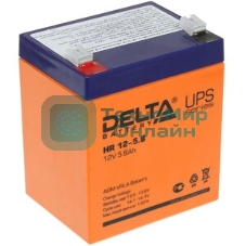 Батарея для ИБП Delta HR 12-5.8 (12V, 5.8Ah)