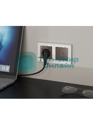 Комплект механизма розетки HDMI 2.0 ALFA Темная бронза матовый 40V/500mA 2.0GHz 5-18Gbit/s QUANT (AP6440, VM222) MA644010