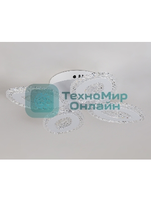 Потолочный светодиодный светильник FA4012/4 WH белый 60W 3000K+6400K/4200K/6400K+3000K 330*330*85 (ПДУ ИК)