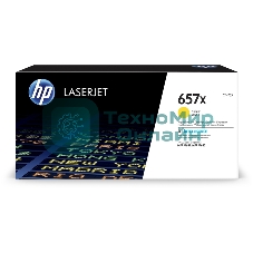 Картридж лазерный HP 657X желтый для HP CLJ MFP M681/M682 (CF472X) 23000 стр