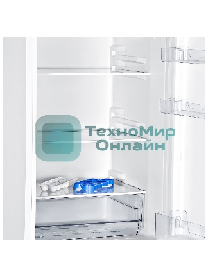 Холодильник Hyundai CC2051WT белый двухкамерный 120/34л морозилка снизу