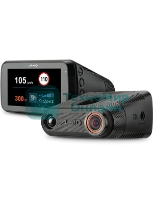 Видеорегистратор с радар-детектором Mio MiVue i85, 1920x1080, 2.7