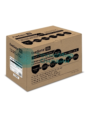 Стабилизатор напряжения ExeGate Expert AS-2000 (2000ВА, вход 140...260В, двойная цифр. индикация вход/вых. напряжения, выход 220В±8%, КПД 98%, 5 уровней защиты, задержка, метал. корпус, 2 евророзетки, RTL)