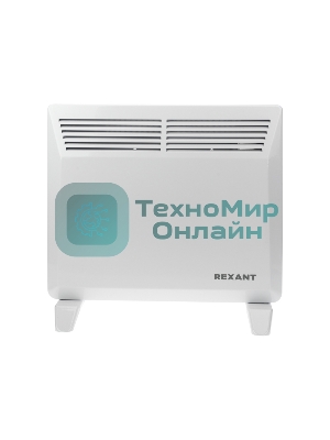 Конвектор электрический Rexant белый, 1000 Вт, 15 м2, термостат