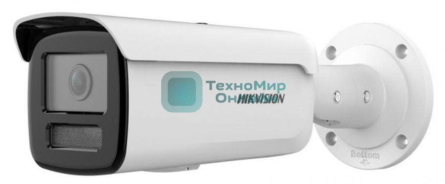 Камера видеонаблюдения IP Hikvision DS-2CD2T47G2H-LI(2.8MM) 2.8-2.8мм корп.:серый