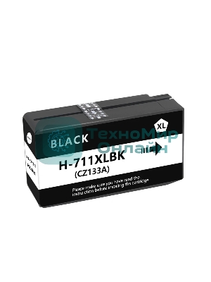 Картридж струйный NVPrint 711 (NV-CZ133A) Black для HP Designjet T120/T520 (73 мл)