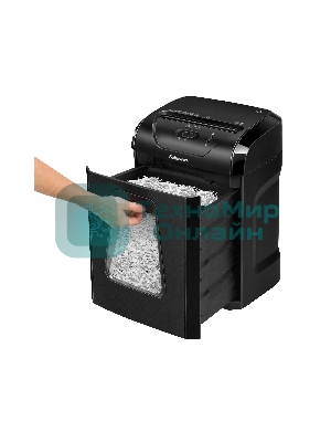 Шредер Fellowes PowerShred 12C FS-71201 DIN P-4, 4х40мм, 12лст., 18лтр.,Safety Lock