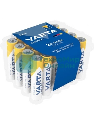 Батарея Varta Energy LR03 BOX24 AAA (24шт) блистер