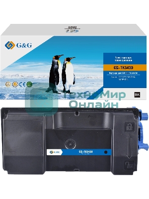Картридж лазерный G&G GG-TK3430 TK-3430 черный (25000 стр.) для Kyocera ECOSYS PA5500X/MA5500ifx