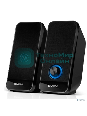 Акустическая система SVEN 320, черный (6 Вт, питание USB)