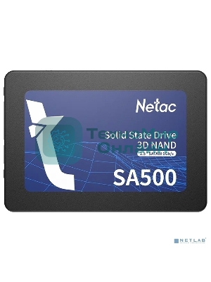 Накопитель SSD Netac SA500, 1Tb, SATA III, 2.5