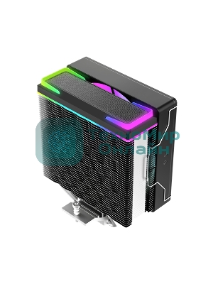 Кулер для процессора Ocypus Delta A40 SE BK ARGB, 120мм ARGB FAN, Top ARGB Panel, 4 HEAT PIPES, 4-PIN PWM, 800-1800 RPM, 31DBA, HYDRO BEARING, LGA115X/1200/1700/18XX, AM4/AM5