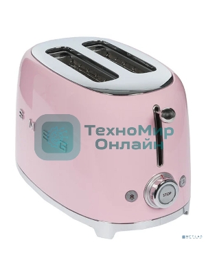 Тостер Smeg TSF01PKEU розовый
