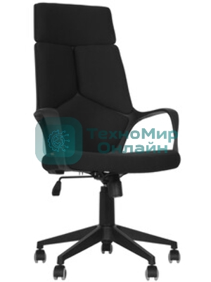 Кресло Chairman 525 черный, ткань, 120 кг