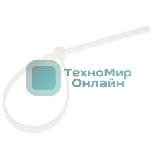 Хомут-стяжка кабельная нейлоновая Rexant 350 x7,6 мм, черная, упаковка 100 шт.