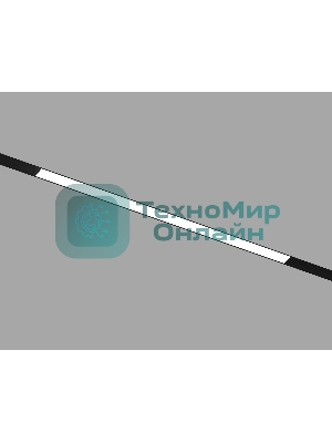Трековый линейный светильник Ambrella light GL4455 BK черный IP20 10W 3CCT 3000-6000K SMART 48V 120° 304*22*45