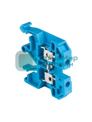 Колодка клеммная JXB-2.5/35 (35а) син. EKF plc-jxb-2.5/35b